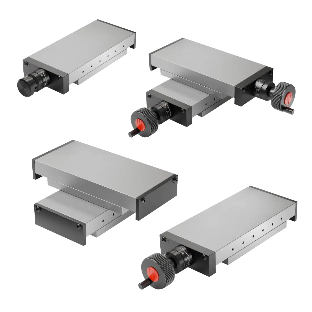 Nadelrollengelagerte Schlittenführung